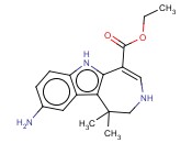 9-氨基-1,2,3,6-四氢-1,1-二甲基-<span class='lighter'>氮</span><span class='lighter'>杂</span>卓酮[4,5-B]<span class='lighter'>吲哚</span>-5-羧酸乙酯