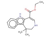 1,2,3,6-四氢-1,1-二甲基-<span class='lighter'>氮</span><span class='lighter'>杂</span>[4,5-B]<span class='lighter'>吲哚</span>-5-羧酸乙酯