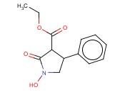 ETHYL <span class='lighter'>1-HYDROXY-2-OXO-4-PHENYL-3-PYRROLIDINECARBOXYLATE</span>