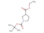 1-BOC-<span class='lighter'>吡咯烷</span>-3-甲酸乙酯