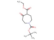 1-N-叔丁氧羰基-5-氧代六氢-1H-氮杂卓-4-甲酸乙酯