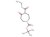 1-N-叔丁氧羰基-5-氧代六<span class='lighter'>氢</span>-1H-<span class='lighter'>氮</span><span class='lighter'>杂</span><span class='lighter'>卓</span>-4-甲酸乙酯