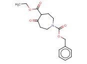 <span class='lighter'>1-BENZYL</span> 4-ETHYL 5-OXOAZEPANE-1,4-DICARBOXYLATE