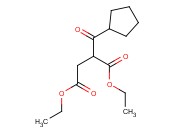 2-CYCLOPENTANECARBONYL-<span class='lighter'>SUCCINIC</span> ACID DIETHYL ESTER