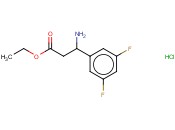 3-<span class='lighter'>氨基</span>-3-(3,5-二氟<span class='lighter'>苯基</span>)<span class='lighter'>丙酸</span>乙<span class='lighter'>酯</span><span class='lighter'>盐酸盐</span>