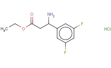 ETHYL 3-AMINO-3-(3,5-DIFLUOROPHENYL)PROPIONATE HYDROCHLORIDE