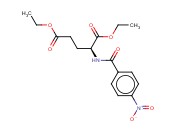 N-(4-硝基苯<span class='lighter'>甲</span>酰)-<span class='lighter'>L-</span><span class='lighter'>谷氨酸</span>二乙<span class='lighter'>酯</span>