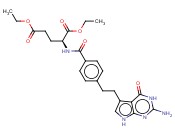 N-(4-(2-(2-氨基-4-氧代-4,7-二氢-3H-吡咯并[2,3-d]嘧啶-5-基)乙基)苯甲酰基)-<span class='lighter'>L-</span><span class='lighter'>谷氨酸</span>二乙酯