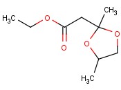 2,4-二甲基-1,3-二恶烷-2-<span class='lighter'>乙酸乙酯</span>
