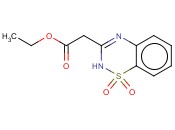 3-( 1,1-二氧代-4H-苯并[1,2,4]噻二嗪)基<span class='lighter'>乙酸乙酯</span>