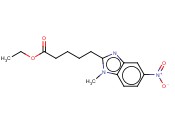 1H-BENZIMIDAZOLE-2-PENTANOIC ACID, 1-METHYL-5-NITRO-, ETHYL ESTER
