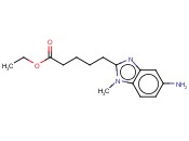 1H-BENZIMIDAZOLE-2-PENTANOIC ACID, 5-AMINO-1-METHYL-, ETHYL ESTER