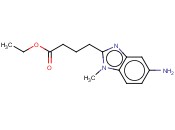 1-METHYL-5-AMINO-1H-BENZIMIDAZOLE-2-BUTANOIC ACID ETHYL ESTER