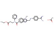N-[[2-[[[(4-(<span class='lighter'>氨基</span>亚胺<span class='lighter'>甲基</span>)苯基]胺基]<span class='lighter'>甲基</span>]-1<span class='lighter'>甲基</span>-1H-5-苯并咪唑]羰基]N-2-<span class='lighter'>吡啶</span>基-b-丙氨酸乙酯