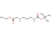 N-[3-(<span class='lighter'>叔</span><span class='lighter'>丁</span>氧羰氨基)丙基]氨基<span class='lighter'>乙酸乙酯</span>