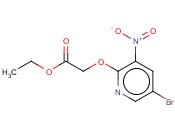2-(5-溴-3-硝基-2-<span class='lighter'>吡啶</span>氧基)<span class='lighter'>乙酸乙酯</span>
