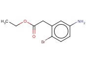 5-AMINO-2-<span class='lighter'>BROMOPHENYLACETIC</span> ACID ETHYL ESTER