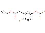 5-(DIFLUOROMETHOXY)-<span class='lighter'>2-FLUOROPHENYLACETIC</span> ACID ETHYL ESTER
