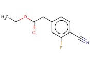 4-CYANO-3-<span class='lighter'>FLUOROPHENYLACETIC</span> ACID ETHYL ESTER
