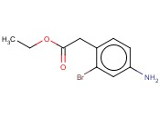 4-AMINO-2-<span class='lighter'>BROMOPHENYLACETIC</span> ACID ETHYL ESTER