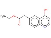 ETHYL 4-<span class='lighter'>HYDROXYQUINOLINE</span>-6-ACETATE