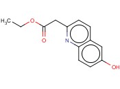 6-<span class='lighter'>HYDROXYQUINOLINE</span>-2-ACETIC ACID ETHYL ESTER