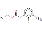 3-CYANO-2-<span class='lighter'>FLUOROPHENYLACETIC</span> ACID ETHYL ESTER