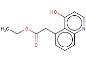 ETHYL 4-<span class='lighter'>HYDROXYQUINOLINE</span>-5-ACETATE