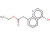 4-<span class='lighter'>HYDROXYQUINOLINE</span>-8-ACETIC ACID ETHYL ESTER