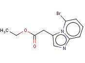 ETHYL 4-BROMOIMIDAZO[<span class='lighter'>1,2-A</span>]PYRIDINE-3-ACETATE