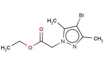 ETHYL <span class='lighter'>4-BROMO-3,5-DIMETHYLPYRAZOL-1-YL</span> <span class='lighter'>ACETATE</span>