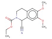 1-氰基-2-<span class='lighter'>乙</span><span class='lighter'>氧</span><span class='lighter'>羰基</span>-6,7-二甲-1,2,3,4-四氢异喹啉