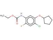 N-[4-氯-5-(环戊氧基)-2-<span class='lighter'>氟</span><span class='lighter'>苯基</span>]氨基甲酸乙<span class='lighter'>酯</span>