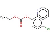 <span class='lighter'>碳酸</span>-5-氯-8-喹啉基-乙基酯