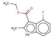 4-<span class='lighter'>氟</span>-2-<span class='lighter'>甲基</span><span class='lighter'>吲哚</span>-3-<span class='lighter'>甲酸</span><span class='lighter'>乙</span><span class='lighter'>酯</span>