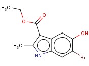 6-<span class='lighter'>溴</span>-5-羟基2-甲基-1H-<span class='lighter'>吲哚</span>-3-<span class='lighter'>羧酸</span>乙酯