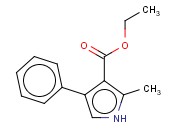 ETHYL 4-PHENYL-2-<span class='lighter'>METHYLPYRROLE</span>-3-CARBOXYLATE
