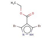 ETHYL 3,5-DIBROMO-1H-<span class='lighter'>PYRAZOLE</span>-4-CARBOXYLATE