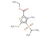 3-氨基-4-(异丙基磺<span class='lighter'>酰</span>基)-5-(<span class='lighter'>甲</span>硫基)<span class='lighter'>噻吩</span>-2-甲酸<span class='lighter'>乙</span>酯