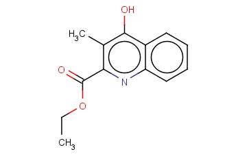 <span class='lighter'>4-HYDROXY-3-METHYL-2-QUINOLINECARBOXYLIC</span> ACID, ETHYL <span class='lighter'>ESTER</span>