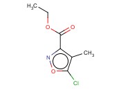 ETHYL 5-<span class='lighter'>CHLORO-4-METHYLISOXAZOLE-3-CARBOXYLATE</span>