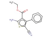 Ethyl 2-amino-5-cyano-4-phenylthiophene-3-carboxylate