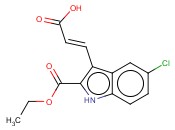 ETHYL 3-(2-CARBOXY-VINYL)-5-CHLORO-1H-INDOLE-2-CARBOXYLATE