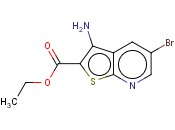 ETHYL 3-AMINO-5-BROMOTHIENO[2,3-B]<span class='lighter'>PYRIDINE</span>-2-CARBOXYLATE