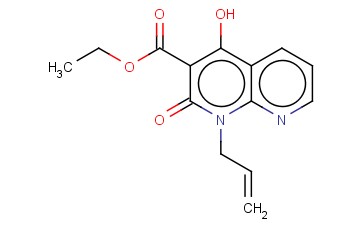 ETHYL 1-ALLYL-4-HYDROXY-2-OXO-1,2-DIHYDRO-1,8-NAPHTHYRIDINE-3-CARBOXYLATE