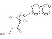 5-METHYL-2-(NAPHTHALEN-2-YL)-3H-IMIDAZOLE-4-CARBOXYLIC ACID ETHYL ESTER