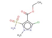 3-<span class='lighter'>氯</span>-5-氨基<span class='lighter'>磺</span><span class='lighter'>酰</span>基-1-甲基吡唑-4-<span class='lighter'>甲酸</span>乙酯