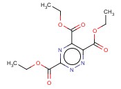 <span class='lighter'>TRIETHYL-1,2,4-TRIAZINE-3,5,6-TRICARBOXYLATE</span>