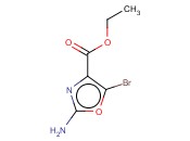 ETHYL <span class='lighter'>2-AMINO-5-BROMO-1,3-OXAZOLE-4-CARBOXYLATE</span>
