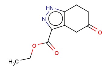 1H-INDAZOLE-3-CARBOXYLIC ACID, 4,5,6,7-TETRAHYDRO-5-OXO-, ETHYL ESTER